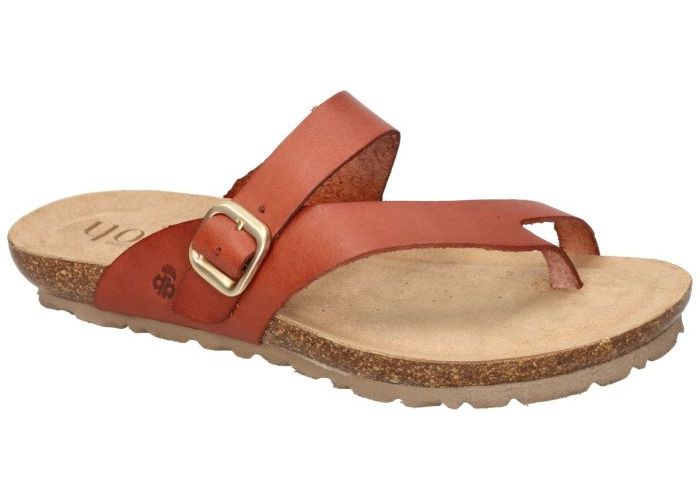 Yokono SALOU-023 slippers & muiltjes cognac/caramel