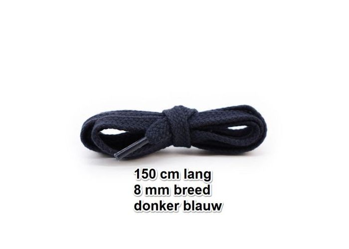 Bergal Shoelaces Sport 8856 150 cm 150 cm blauw donker