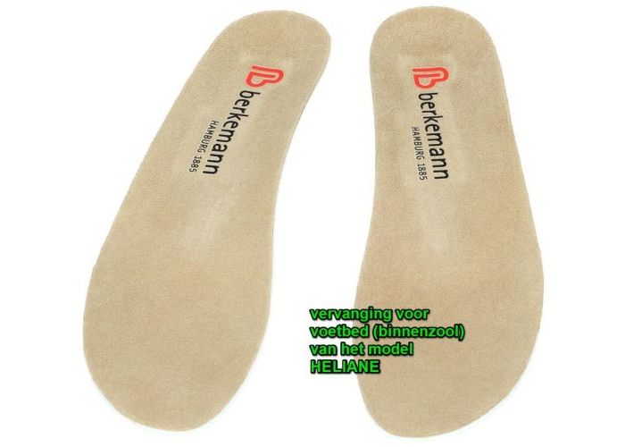 Berkemann BINNENZOLEN 00993-700 Aventin/Albany W.fußbet Beige Donker