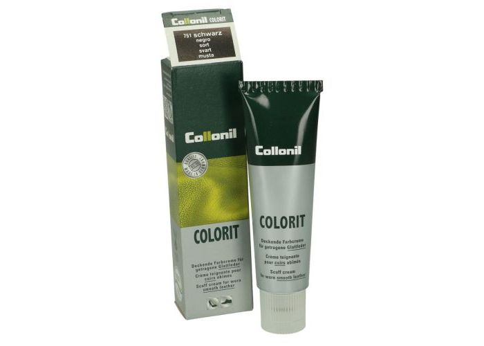 Collonil COLORIT 50ml pasta tube kleur/glans zwart