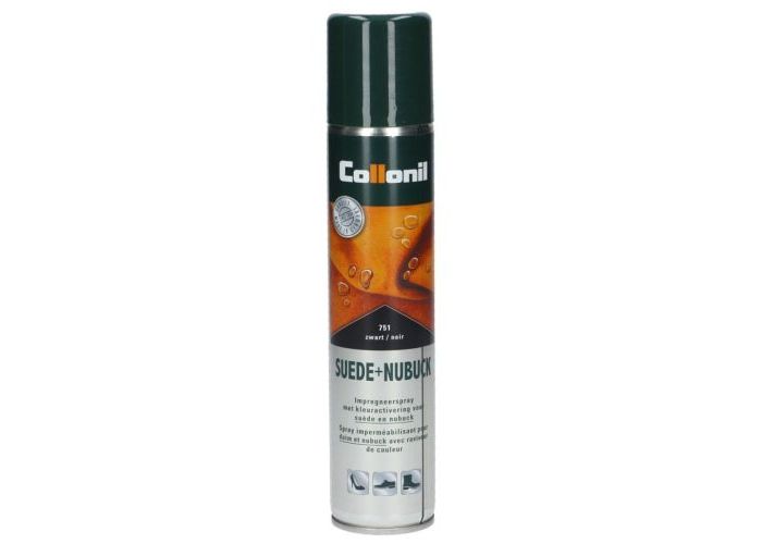Collonil SUEDE+NUBUCK 200ml spray protectie vocht/vuil zwart