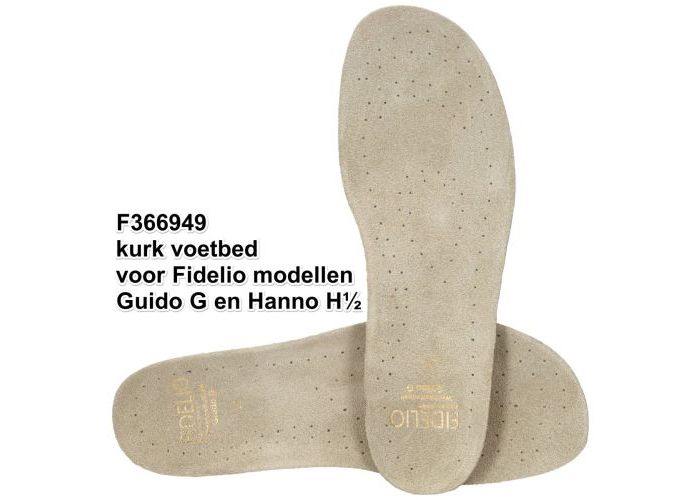 Fidelio Hallux F366949 für Guido und Hanno binnenzolen natuur-ongekleurd