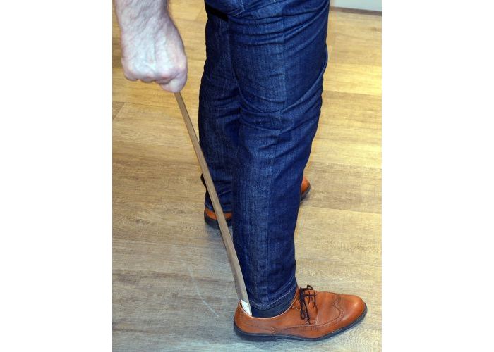 Frans Muller Schoenlepel nikkel 70 cm schoenlepels zilver