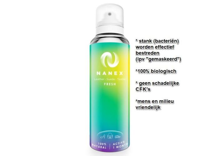 Nanex MIST FRESH SPRAY transpiratie/geur transparant