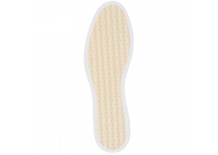 Pedag SUMMER barefoot insole katoen badstof zool wit