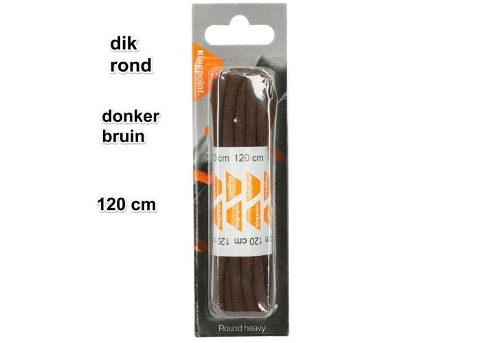 Ringpoint 72/120/132 dik rond 120 cm bruin donker