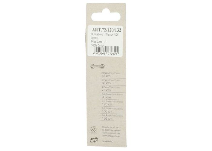 Ringpoint 72/120/132 dik rond 120 cm bruin donker