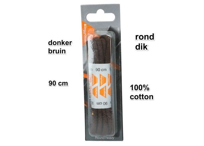  Ringpoint 90 cm 72/90/132 dik rond Bruin Donker