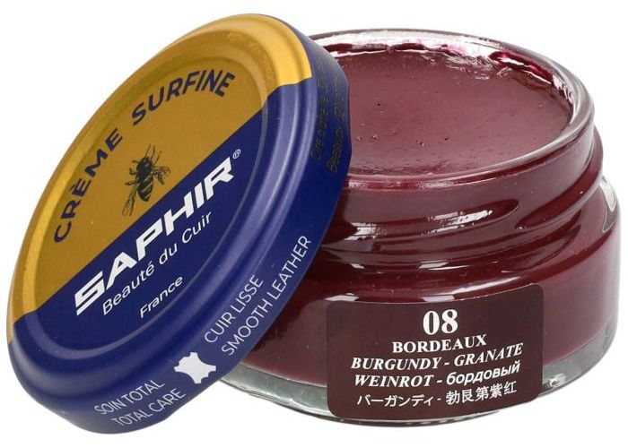 Saphir  CRÈME SURFINE kleur/glans bordeaux