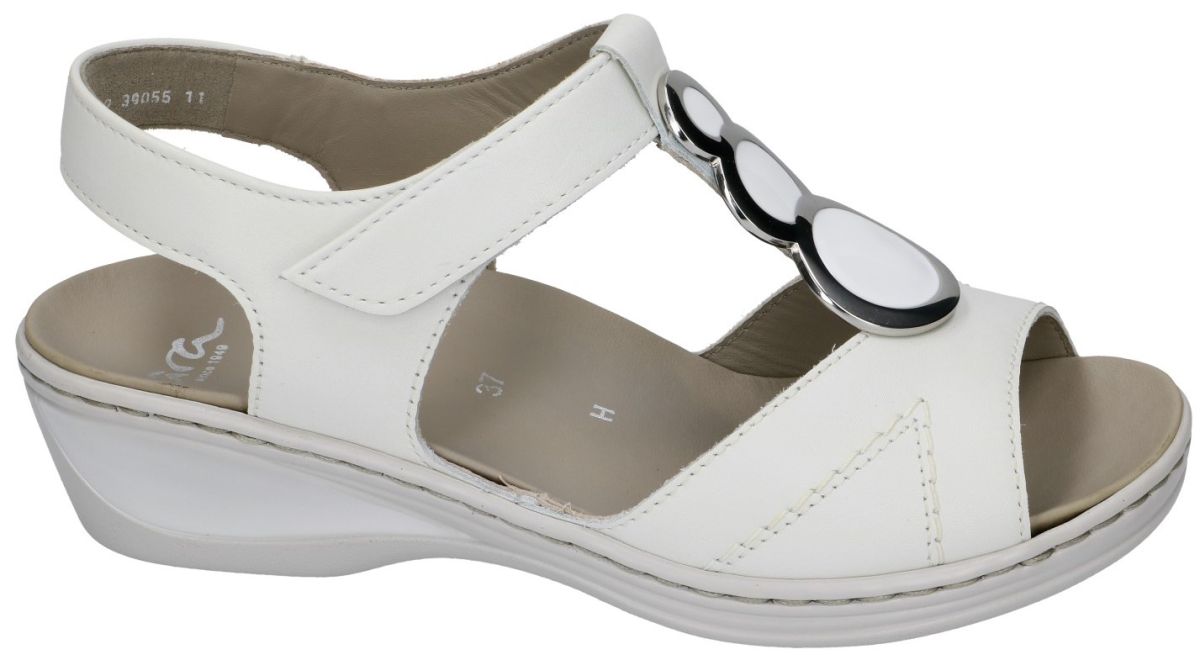 Luchtvaartmaatschappijen Higgins Uitmaken Ara 12-39055-11H sandalen wit - schoenen | Schoenen Karo