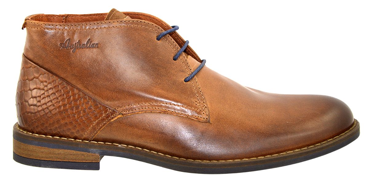 Schuldig domineren zuur Australian Footwear MITCH 15.1199.02 boots & bottines cognac/caramel -  schoenen | Schoenen Karo
