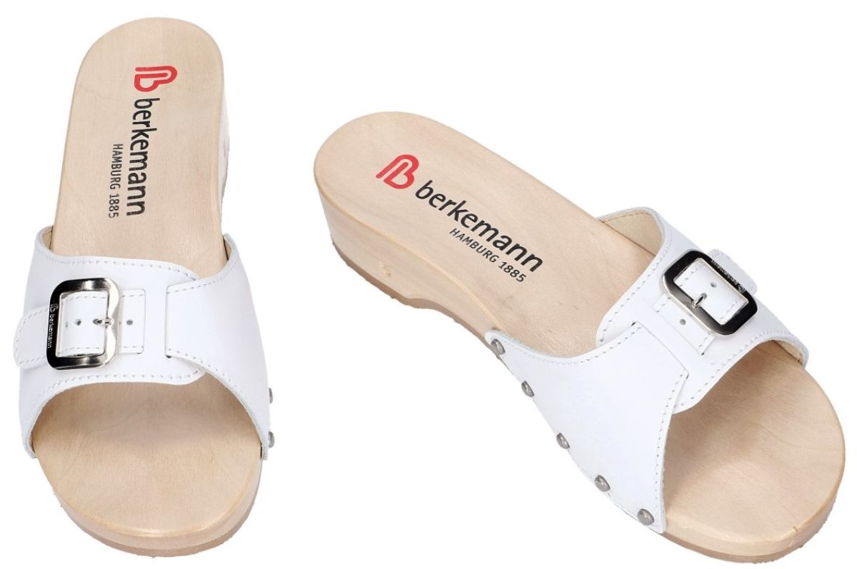 Ontstaan schermutseling Klem Berkemann 00110-100 HAMBURG slippers & muiltjes wit - schoenen | Schoenen  Karo