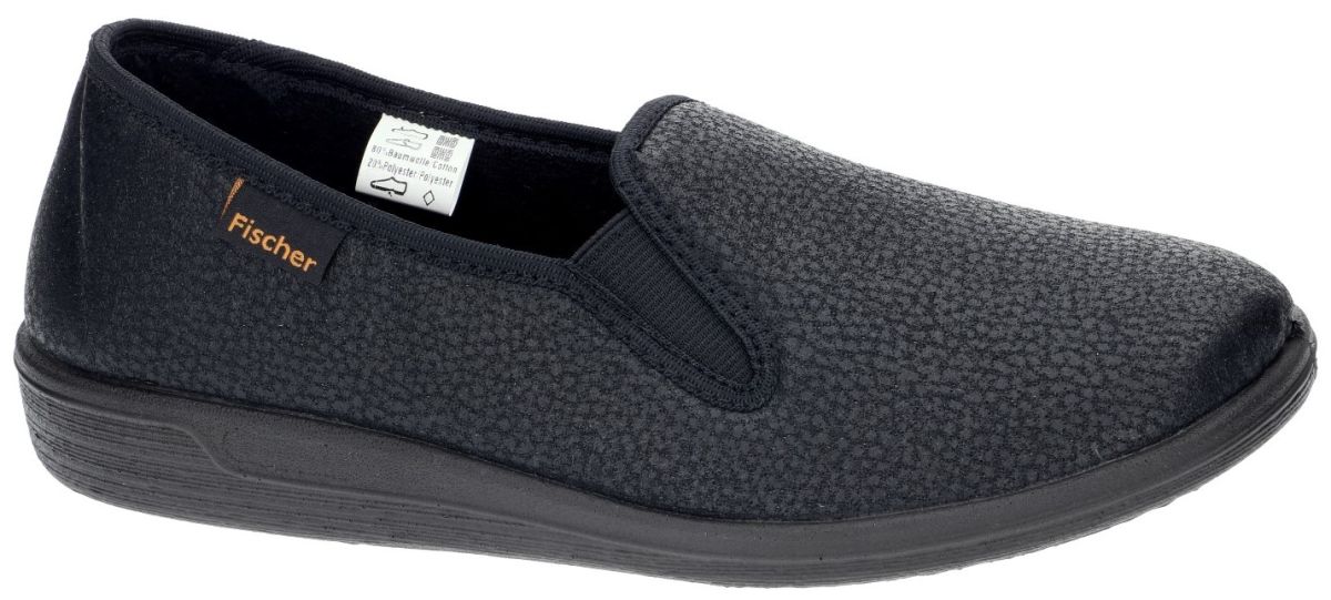 Defecte huurder besteden Fischer 204124 pantoffels & slippers zwart - schoenen | Schoenen Karo