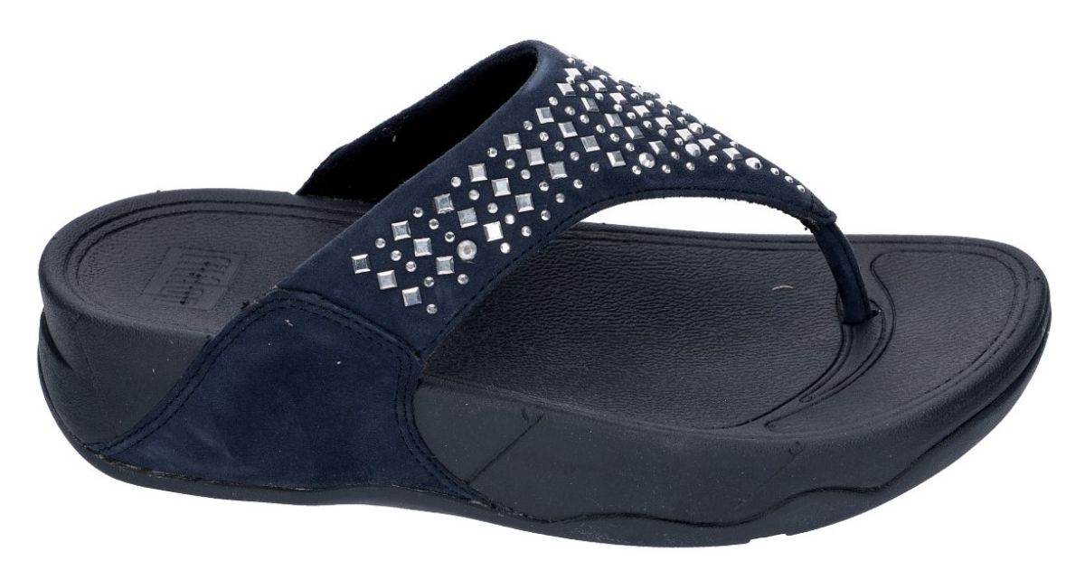 roddel domineren Millimeter Fitflop 507-097 NOVY slippers & muiltjes blauw donker - schoenen | Schoenen  Karo