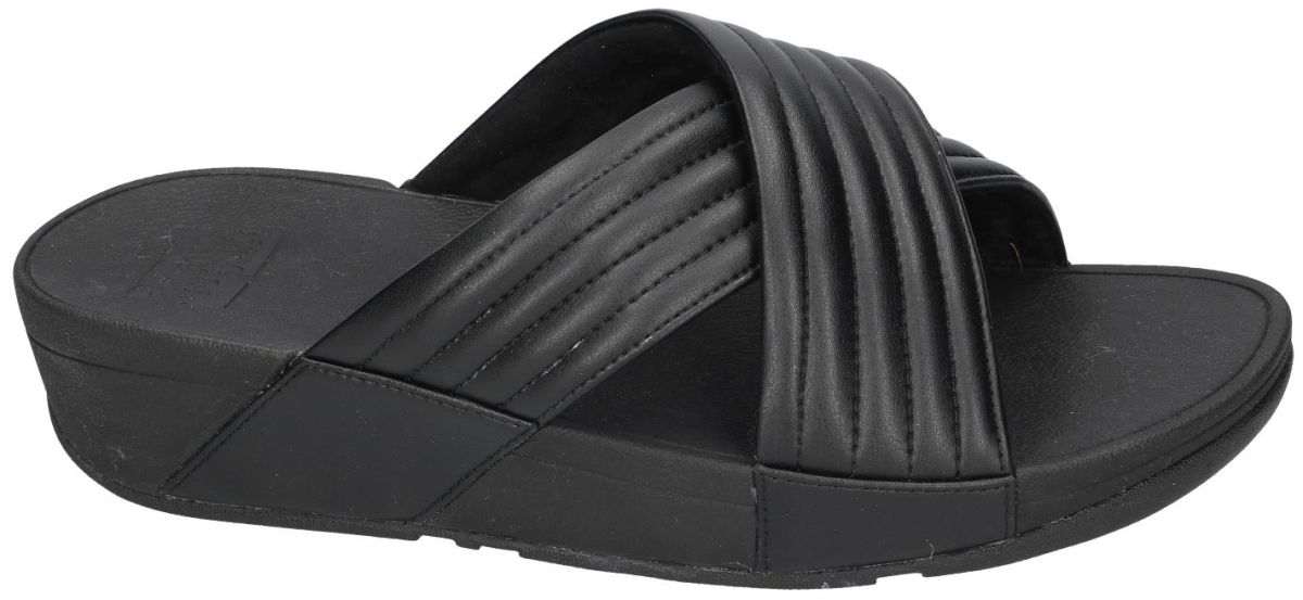 bestuurder onderpand spanning Fitflop LULU PADDED slide slippers & muiltjes zwart - schoenen | Schoenen  Karo
