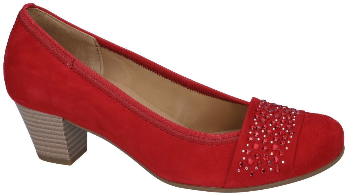 Gabor pumps & hakschoenen rood - schoenen |