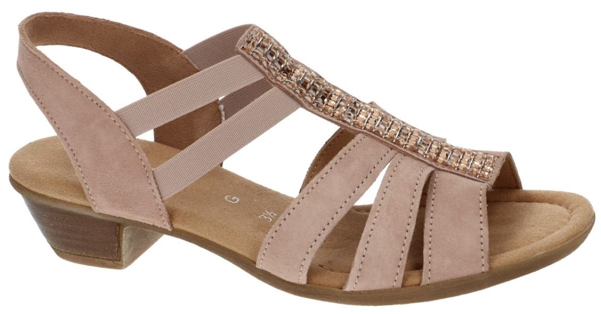 site Heb geleerd Mooie jurk Gabor 82.474.23 sandalen roze - schoenen | Schoenen Karo