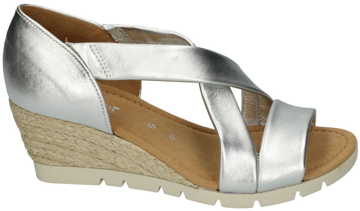 Wat Fluisteren golf Gabor 22.853.10 sandalen zilver - schoenen | Schoenen Karo