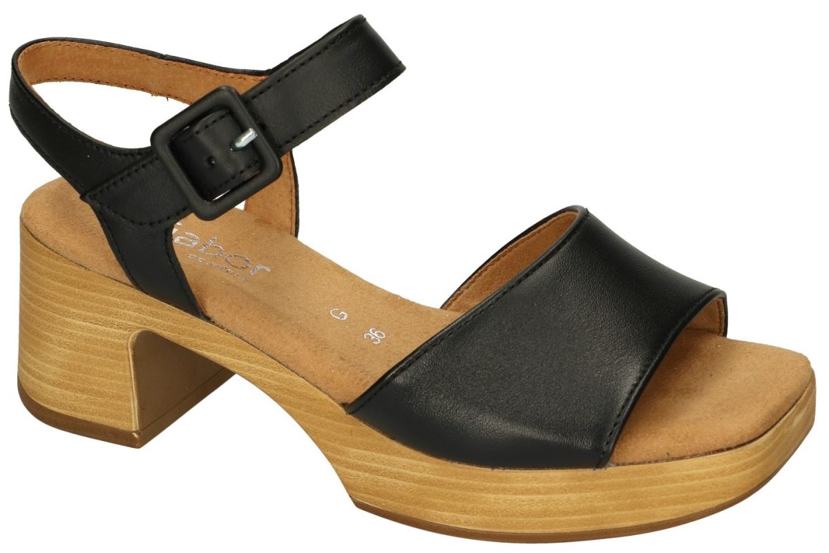 Samengesteld vergiftigen concept Gabor 22.721.57 sandalen zwart - schoenen | Schoenen Karo