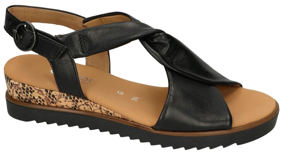 rust bereiden gebied Gabor 22.751.27 sandalen zwart - schoenen | Schoenen Karo