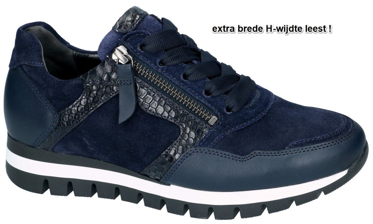 Onaangeroerd Leuk vinden borduurwerk Gabor 56.438.36 sneakers blauw donker - schoenen | Schoenen Karo