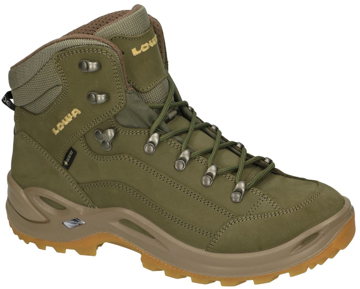 Kangoeroe Calamiteit Automatisering Lowa 320945 RENEGADE gtx MID Ws wandelschoenen groen olijf - schoenen |  Schoenen Karo