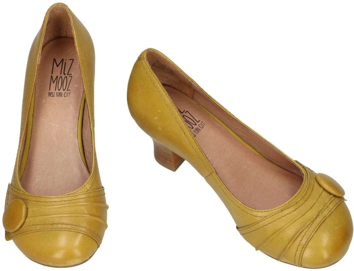 Miz Mooz pumps & hakschoenen geel - schoenen | Schoenen Karo