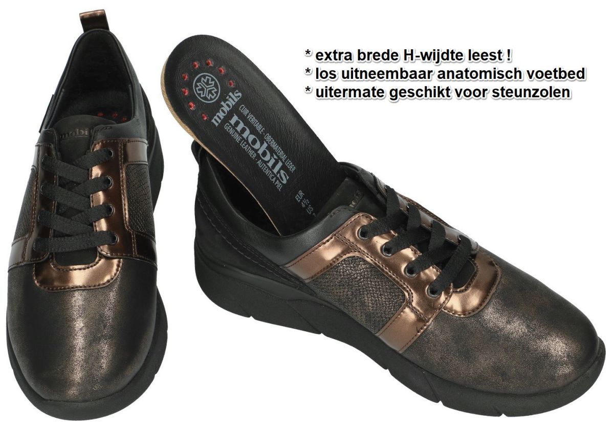Concurreren vredig opslag Mobils Ergonomic ILIDIA sneakers brons - schoenen | Schoenen Karo