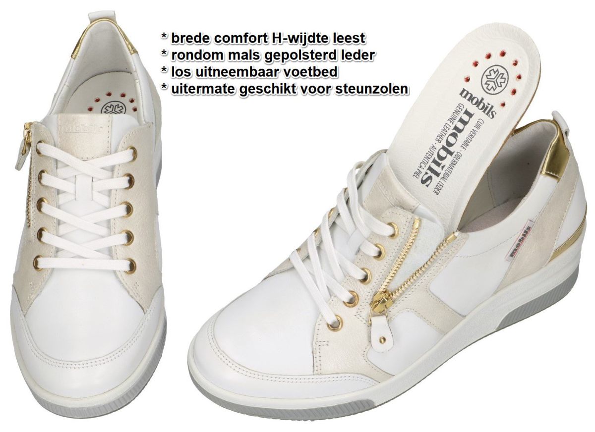 Dor gevechten solidariteit Mobils Ergonomic TRUDIE sneakers off-white/ecru/parel - schoenen | Schoenen  Karo