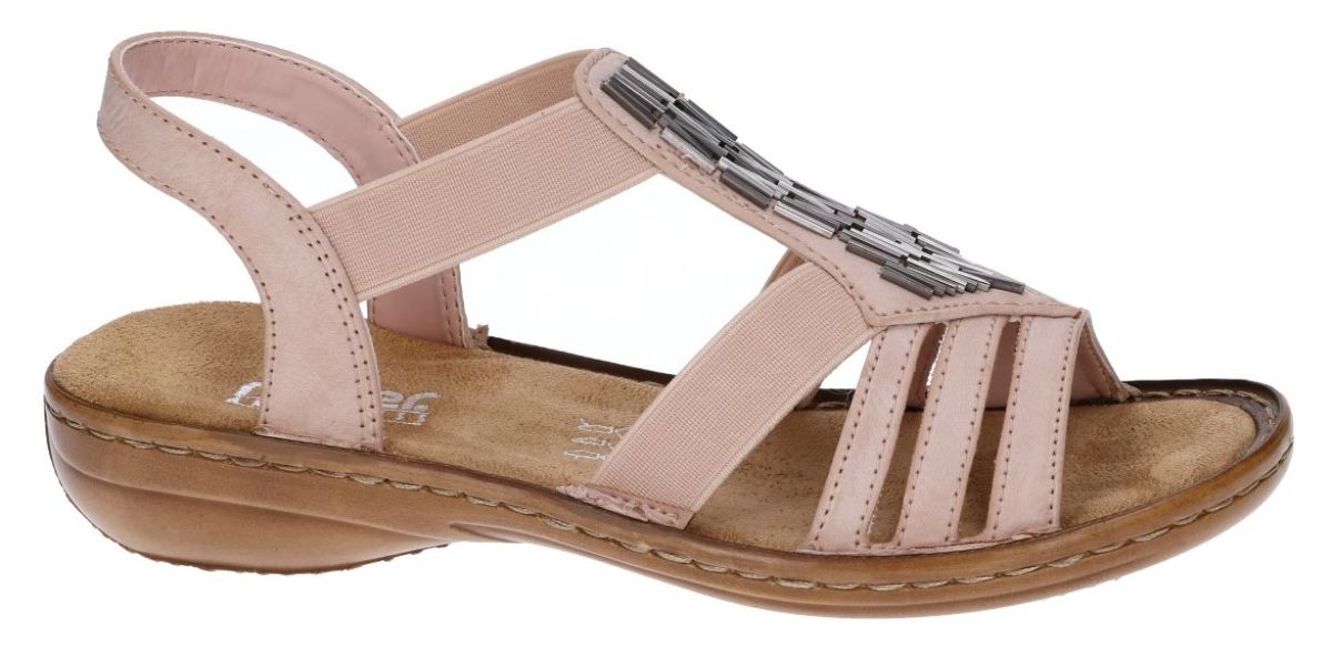 Rieker 60800-31 sandalen roze - schoenen Karo