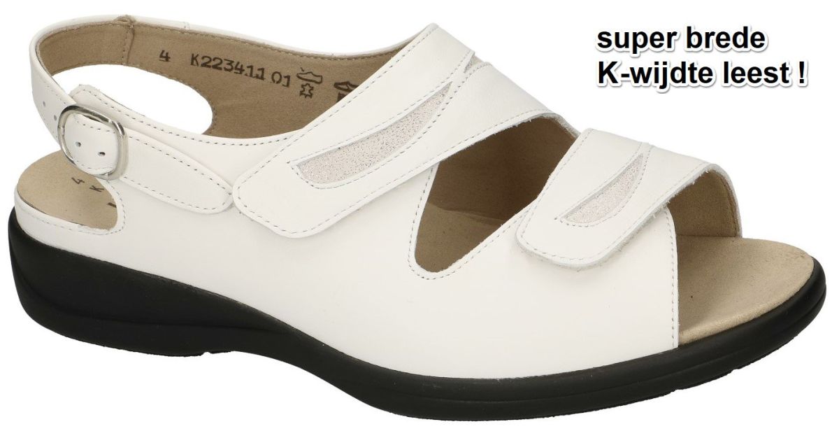 Dank je Boos worden Beschrijven Solidus 73113-10049 LIA sandalen off-white/ecru/parel - schoenen | Schoenen  Karo