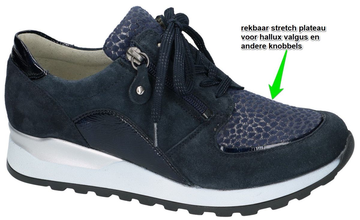 wortel Maan de elite Waldlaufer H64007 (H) Hiroko-Soft sneakers blauw donker - schoenen |  Schoenen Karo