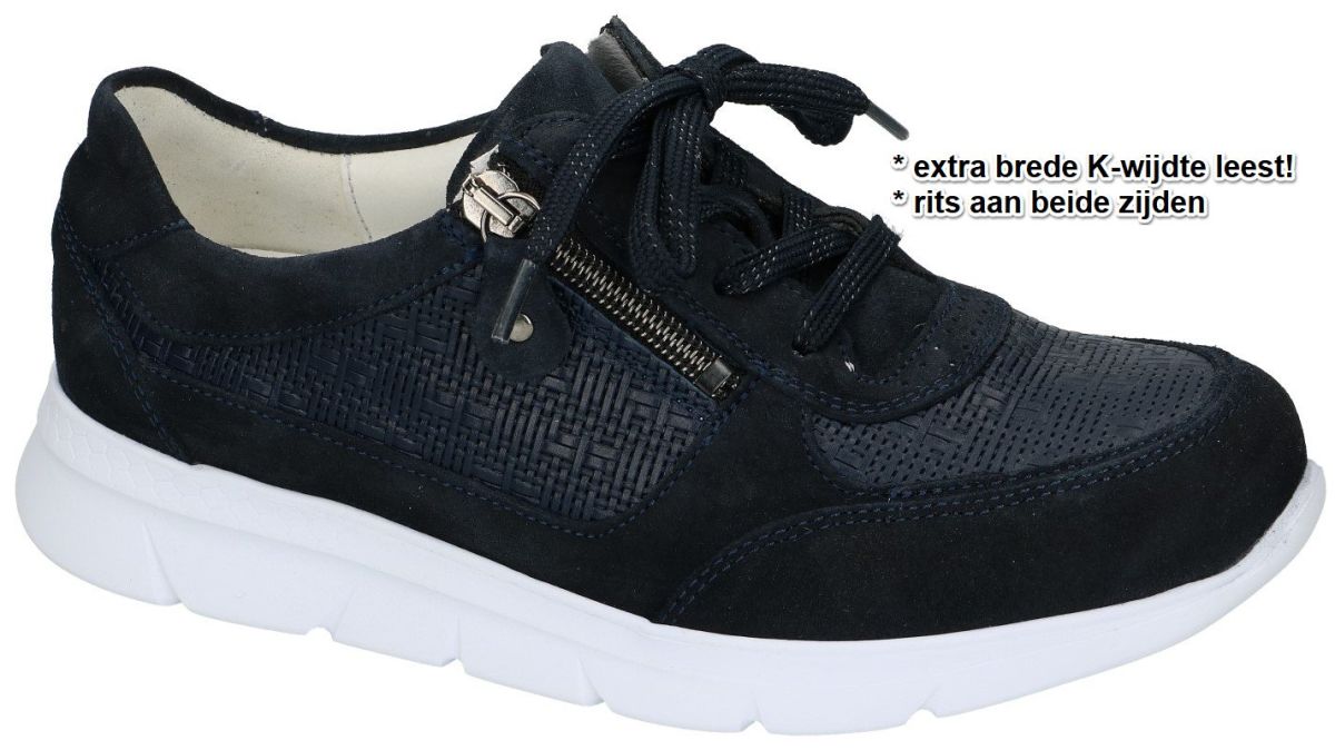 Attent enthousiast speling Waldlaufer 661003 (K) JENNY sneakers blauw donker - schoenen | Schoenen Karo