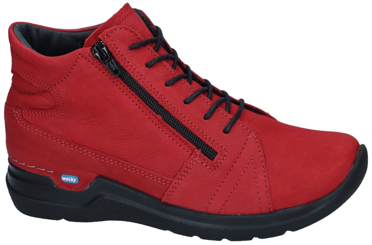jaloezie Vergadering leerplan Wolky 0660611 WHY sneakers rood - schoenen | Schoenen Karo
