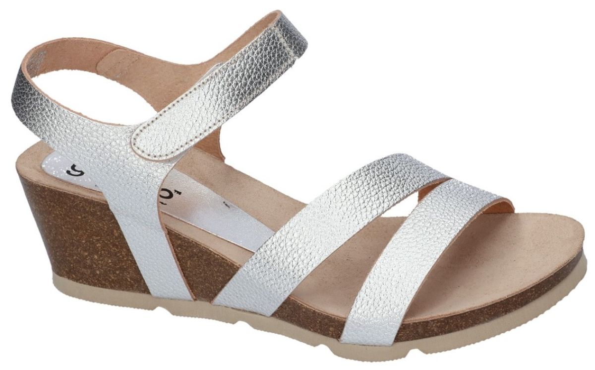 Yokono CADIZ-081 sandalen zilver - schoenen | Schoenen Karo