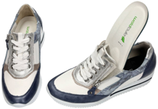 Waldlaufer Dames Sneakers wijdte H en K