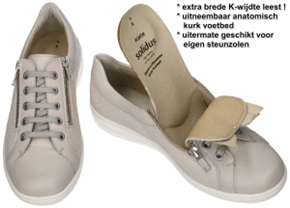 Schoenen, slippers, sandalen voor hallux valgus, hamertenen en andere knobbels - Solidus